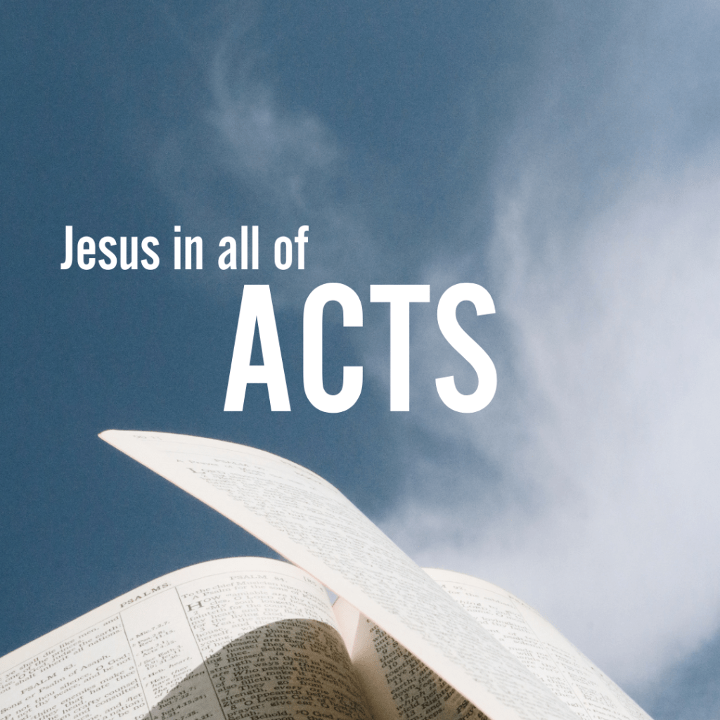 Jesus in all of Acts